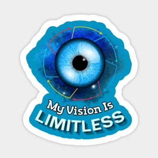 Limitless Insight: The All-Seeing Eye Sticker